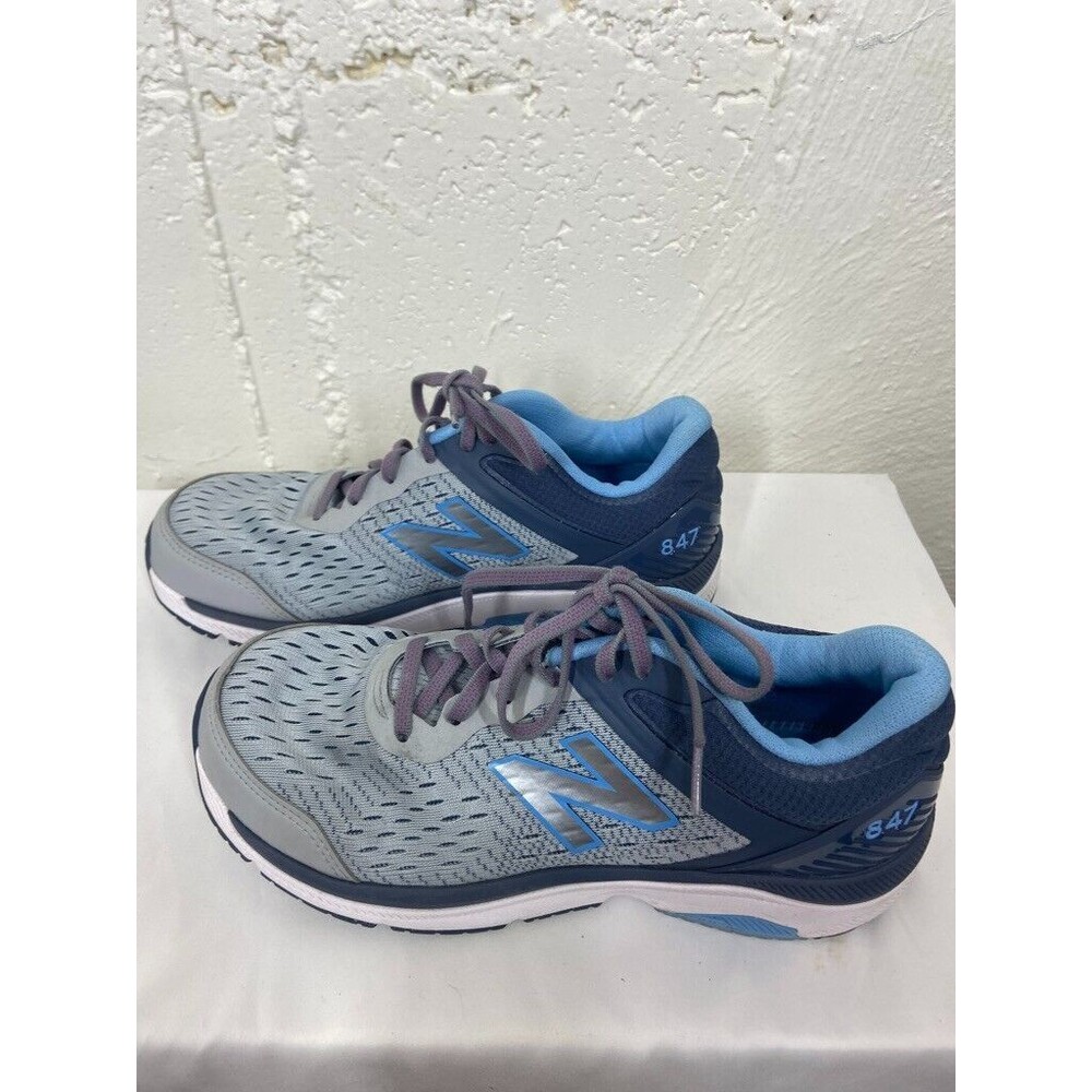 NEW BALANCE 847 WOMENS SIZE 9 D GRAY RUNNING SNEAKERS
